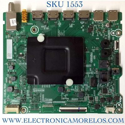 MAIN PARA TV HISENSE 4K·UHD·HDR ((GOOGLE TV)) / NUMERO DE PARTE 290121 / RSAG7.820.10638/ROH / 280946 / 65A52FUA / PANEL HD650Y1U72-T0L2\GM\CKD3A\ROH / MODELO 65A6G 65A52FUA